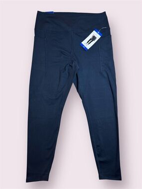 NWT Danskin Ultra Soft Blue Leggings sz L